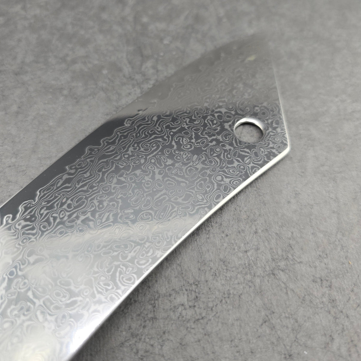 YUGEN! CUCHILLO DE CARNICERO 8.5" Acero de Damasco