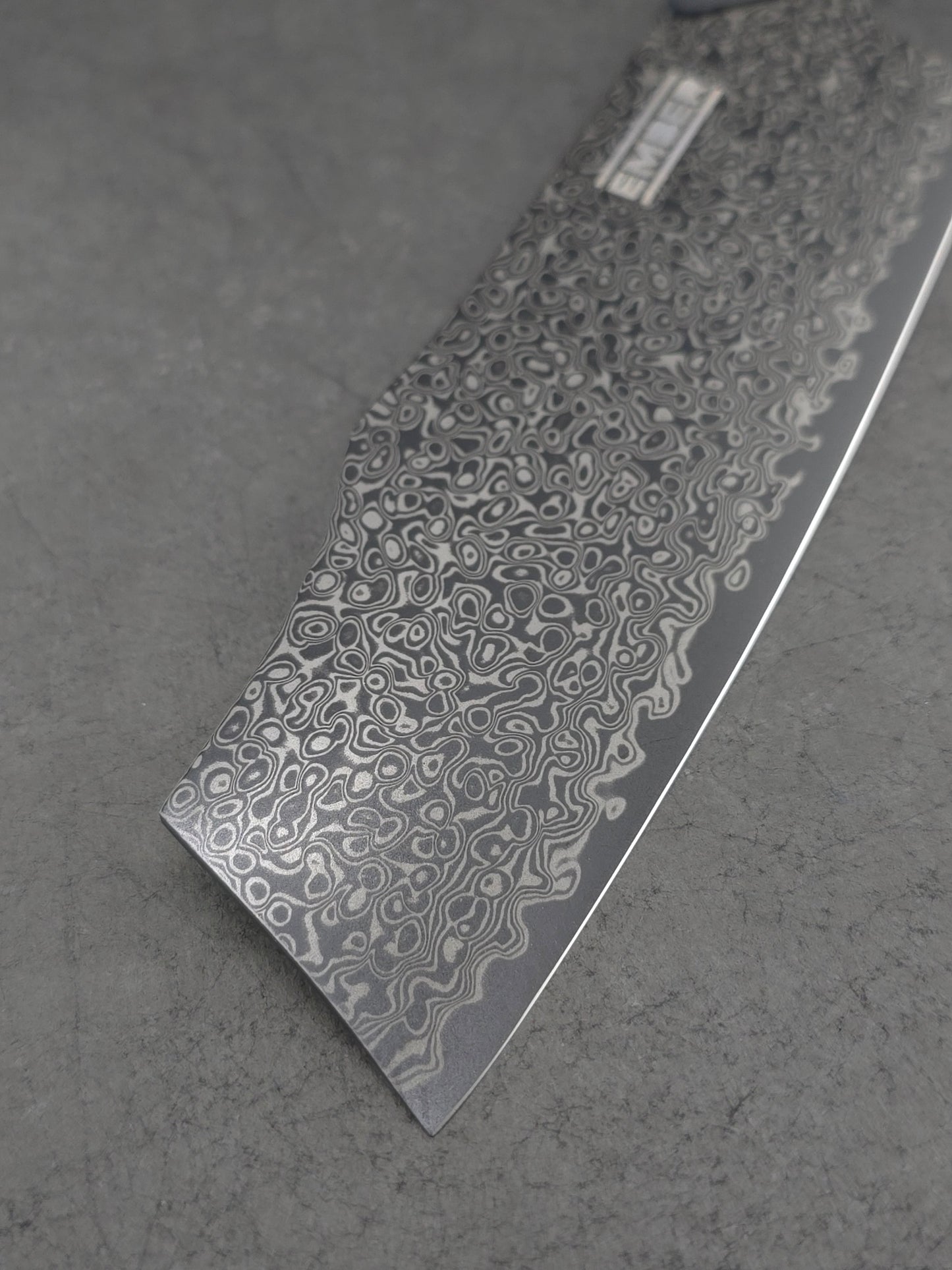 DASTAN NAKIRI 7" Acero de Damasco recubrimiento DLC