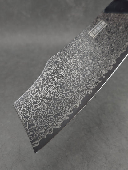 DASTAN NAKIRI 7" Acero de Damasco recubrimiento DLC