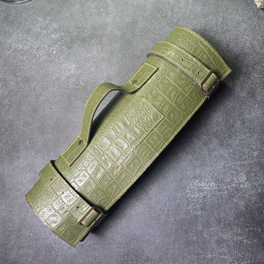 Porta Cuchillos x 12 - CROC VERDE