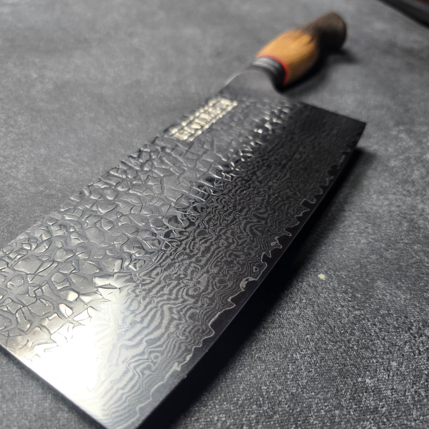 ASKA! CHEF ORIENTAL 8" Acero VG10 STONEWASH Y DAMASCO