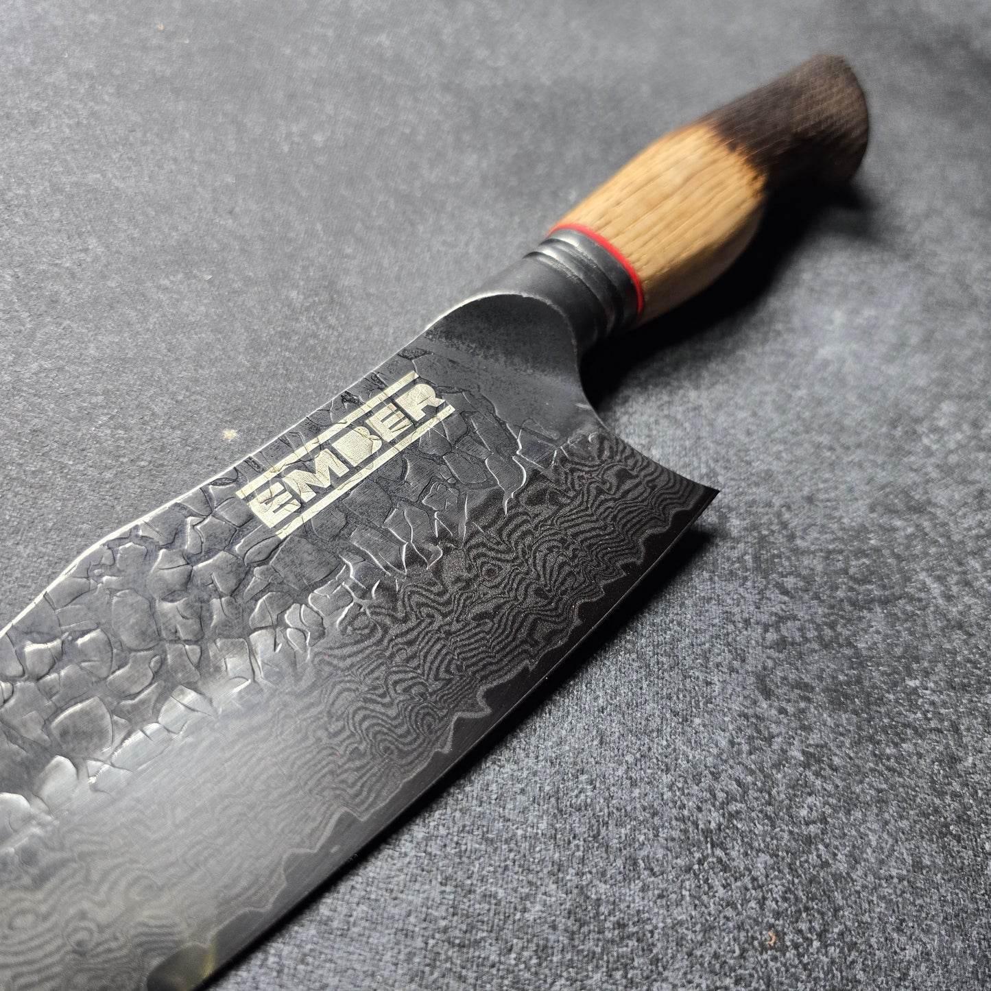 ASKA! CUCHILLO DE CHEF 8" Acero VG10 STONEWASH Y DAMASCO