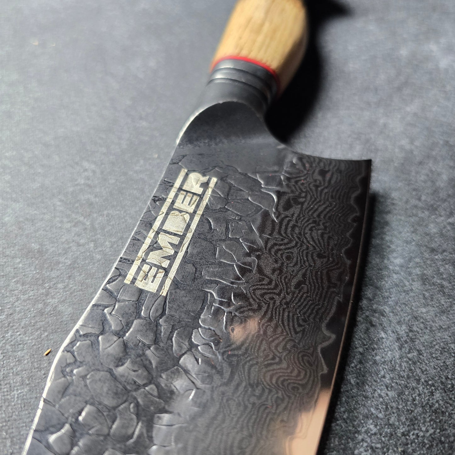 ASKA! CUCHILLO DE CHEF 8" Acero VG10 STONEWASH Y DAMASCO
