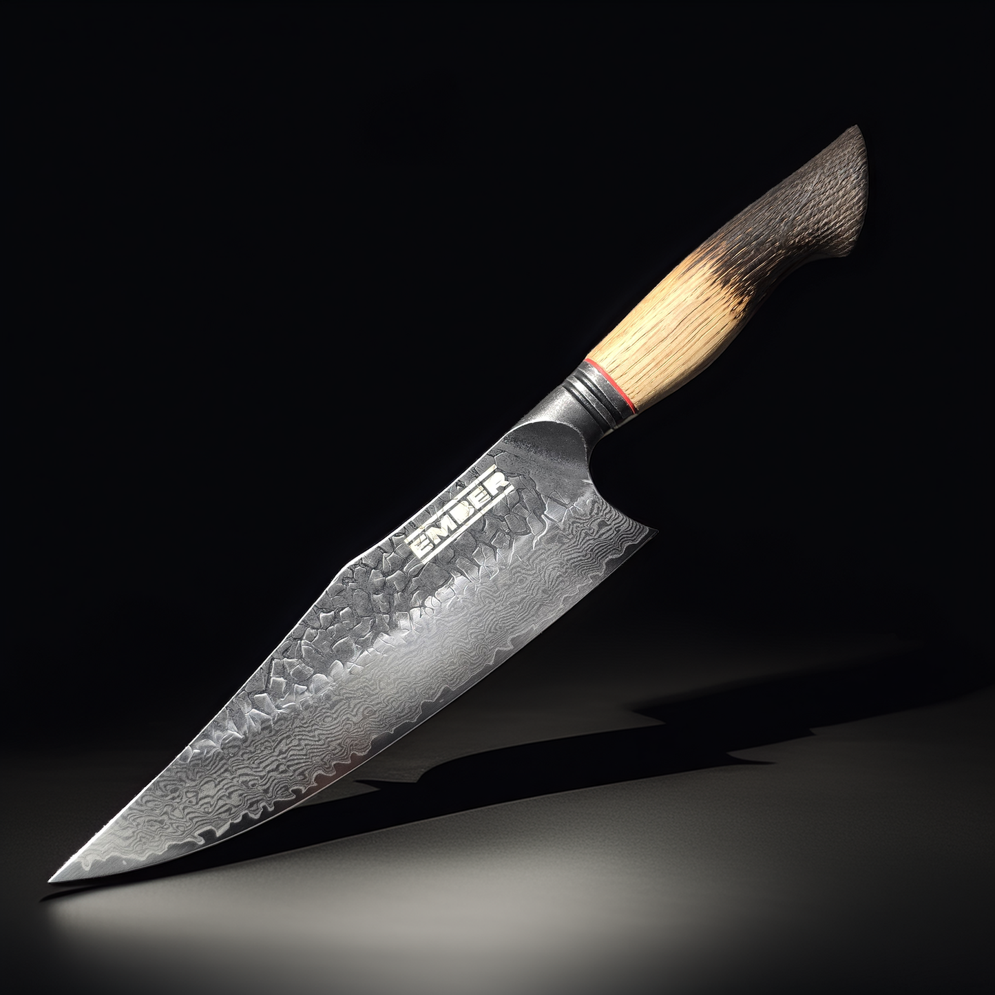 ASKA! CUCHILLO DE CHEF 8" Acero VG10 STONEWASH Y DAMASCO