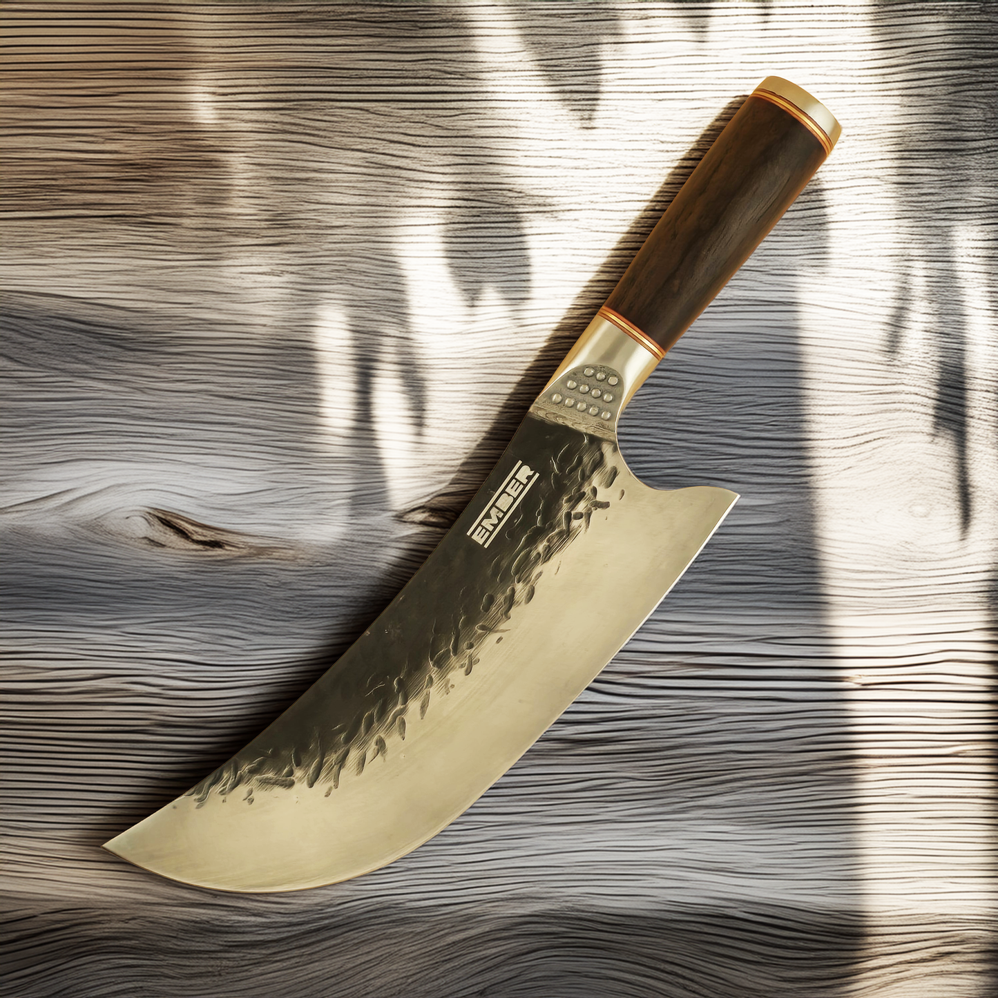 ORKO! BUTCHER (carnicero) 8" Acero Inox Alto en Carbono