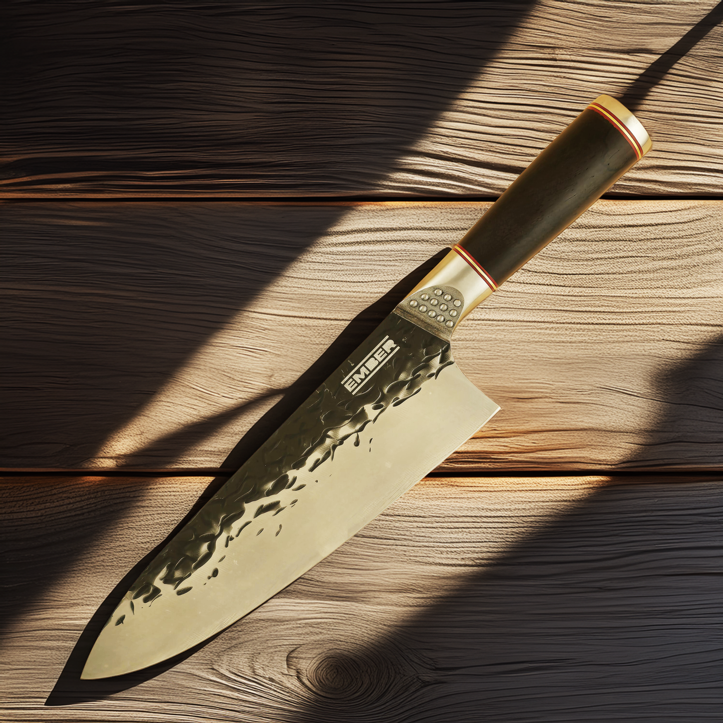ORKO! CUCHILLO CHEF 8" Acero Alto en Carbono