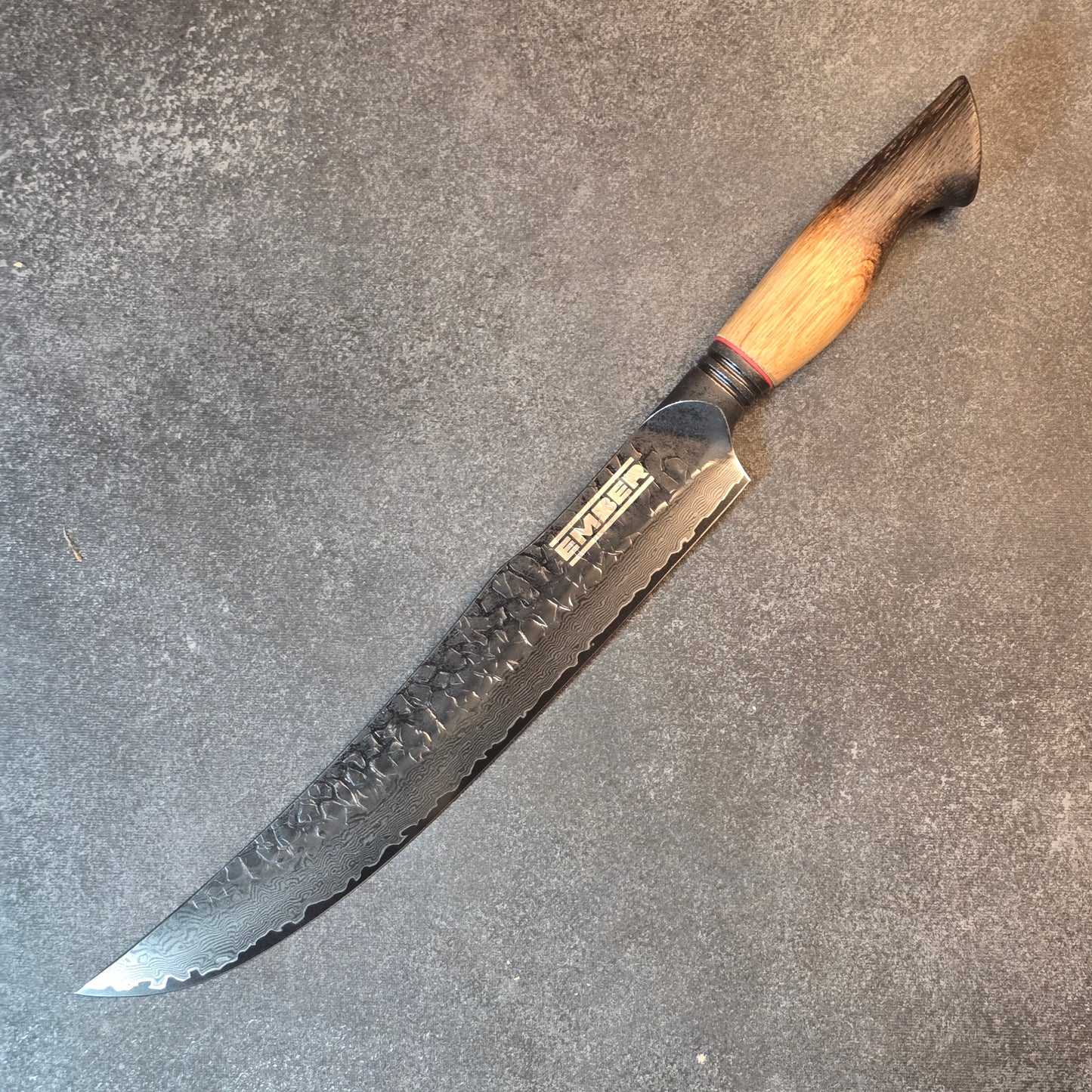 ASKA! SLICER 10" Acero VG10 STONEWASH Y DAMASCO