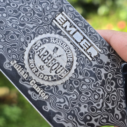 DASTAN NAKIRI 7" Acero de Damasco recubrimiento DLC