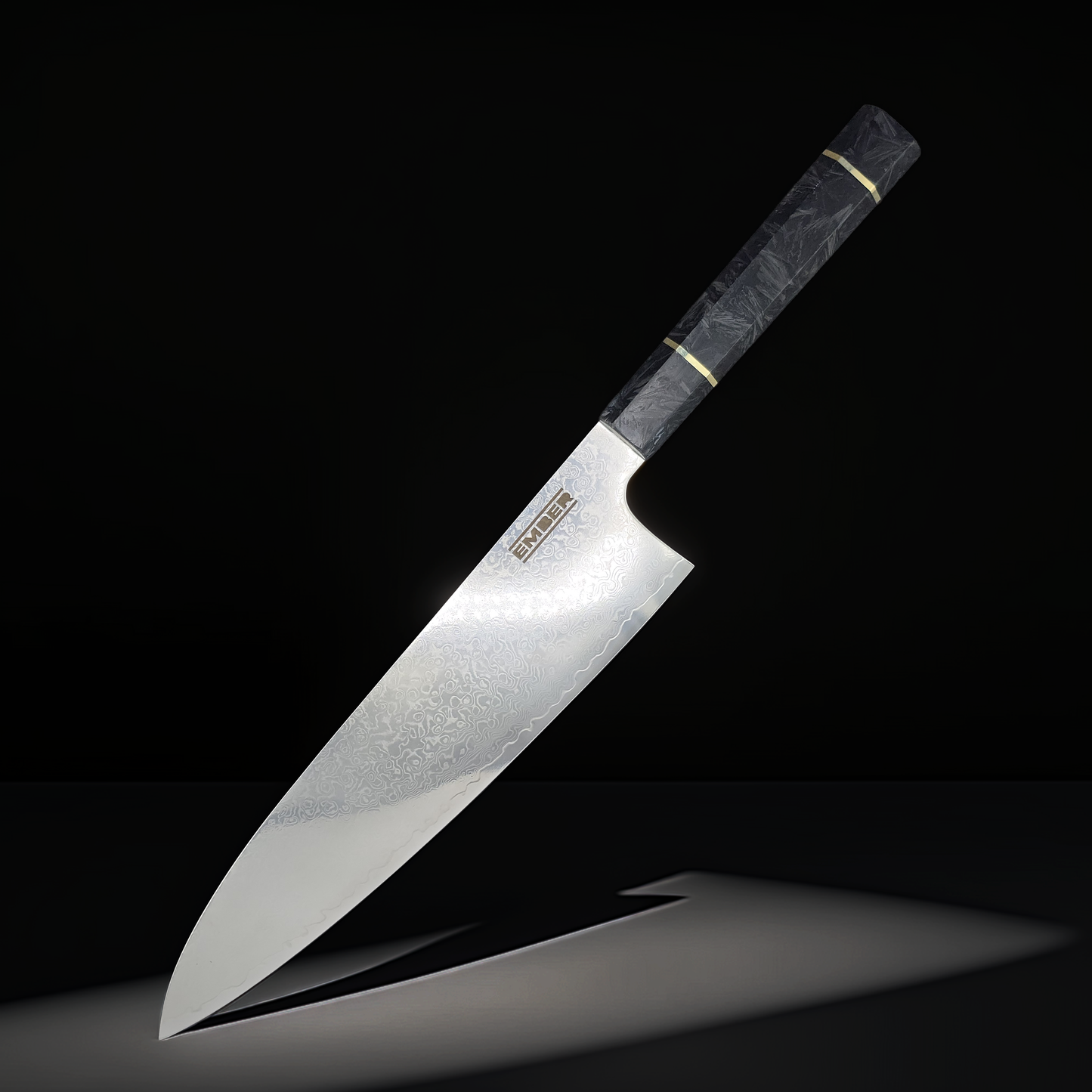 YUGEN! CUCHILLO DE CHEF 10" Acero de Damasco