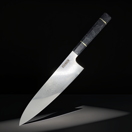 YUGEN! CUCHILLO DE CHEF 10" Acero de Damasco